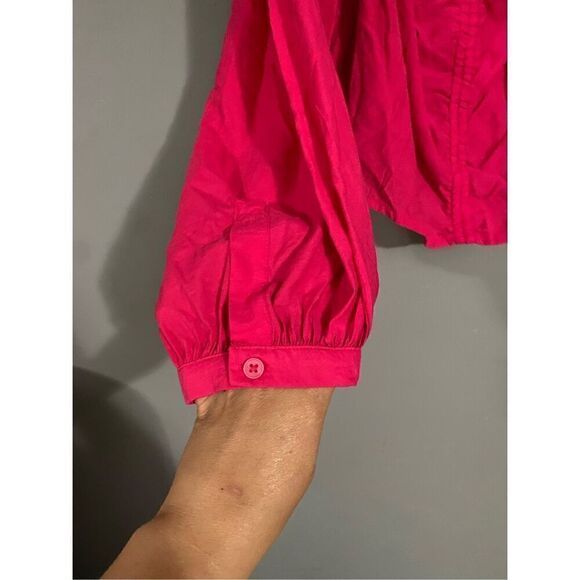 A New Day Women's Long Balloon Sleeve Slim Fit Ruched Front Size XXL NWT - Picture 4 of 8